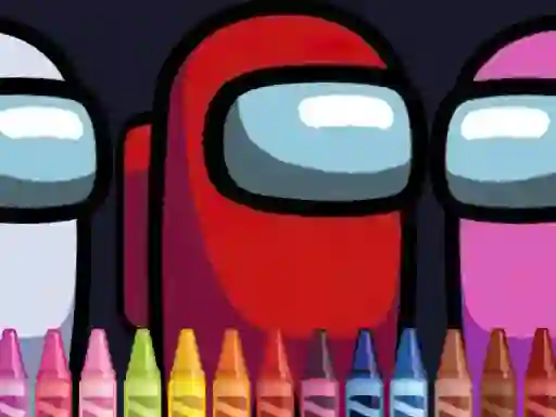 Among Us Coloring — free online game