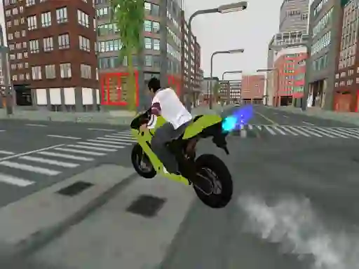 Heavy Bikes City Parking Game 3D — free online game