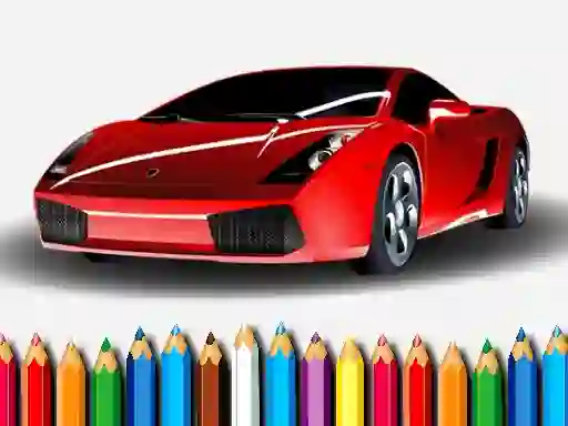 Racing Cars Coloring book — free online game