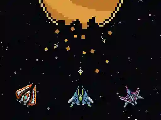 Galactic Pixel Storm — free online game