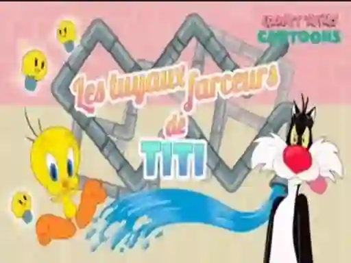 Játék Looney Tunes Cartoons Les tuyaux farceurs de Titi online