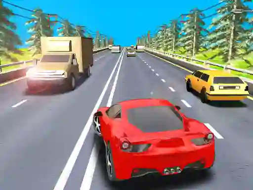 Road With cars — darmowa gra online
