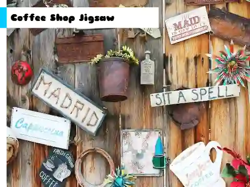 Coffee Shop Jigsaw — free online game