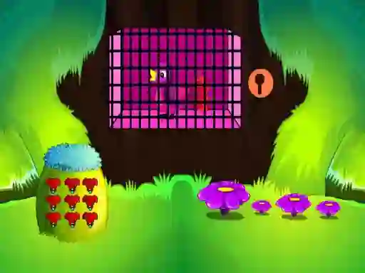 Purple Bird Escape — free online game