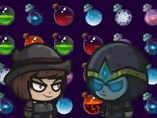 Spel Wizardry Match 3 på nätet