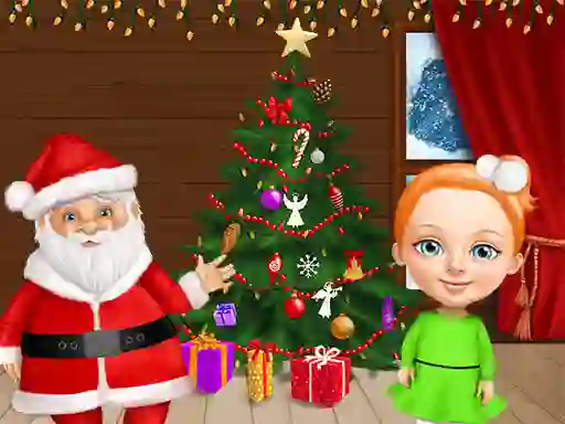 Sweet Baby Girl Christmas — free online game
