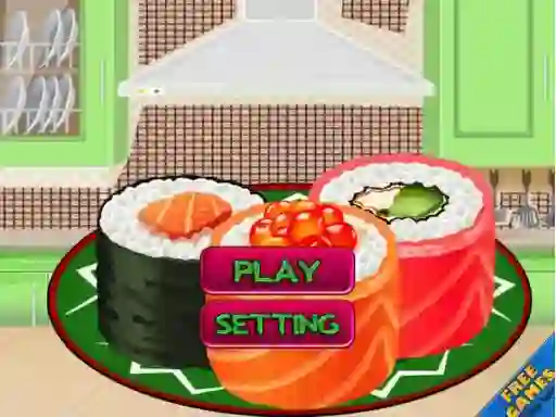 Sushi Roll 3D Cool — free online game