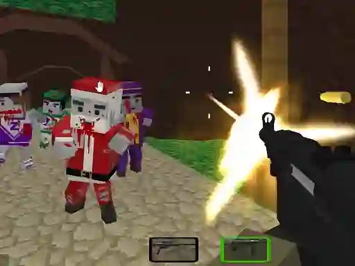 PGA6 Combat Pixel Vehicle Zombies — free online game