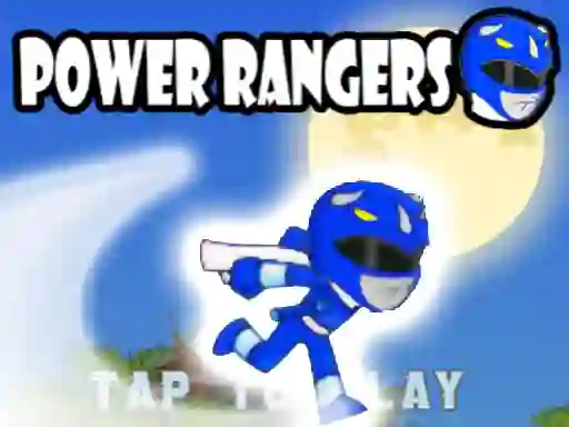 Blue Ranger High Jump — free online game