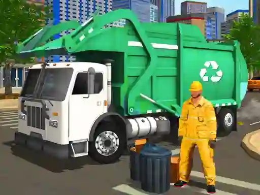 City Cleaner 3D Tractor Simulator — free online game