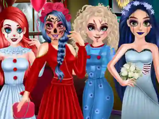 Princess Halloween Party Prep — free online game