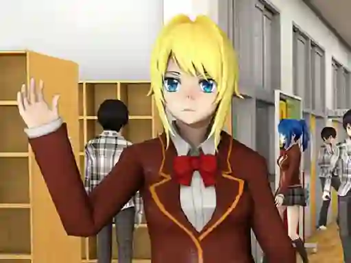 Гульня High School Girl Simulator онлайн