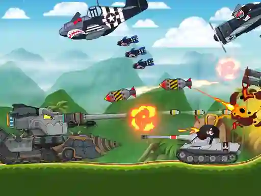 Tank Battle Tank War — free online game