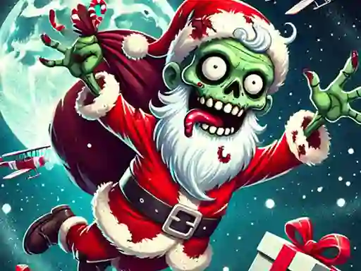 Flappy Zombie Santa Christmas Game — free online game