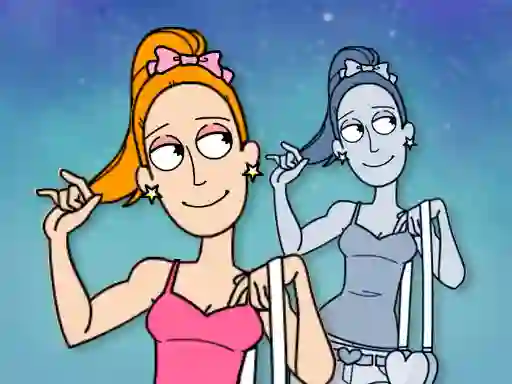 Rick and Morty Princess Maker — free online game