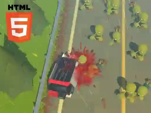 Highway Zombie Drive — δωρεάν online παιχνίδι