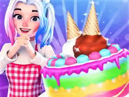 Cute Doll Cooking Cakes — free online game