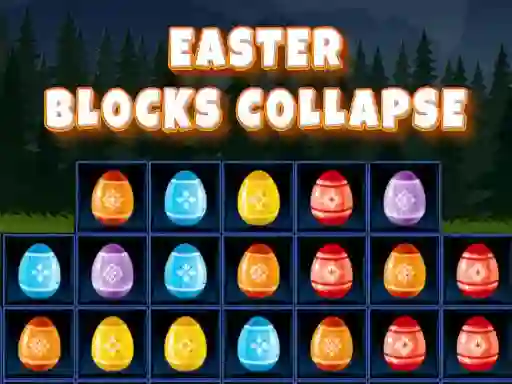 Easter Blocks Collapse — free online game