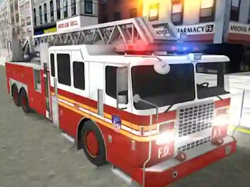 Real Truck Fire Drive Sim — free online game