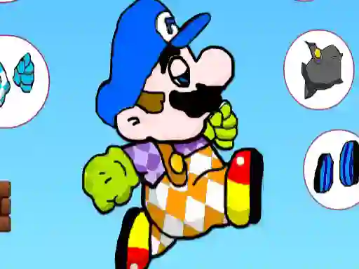Mario Dressup — free online game