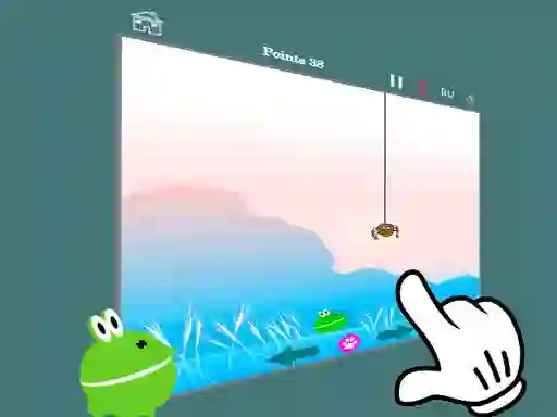 Hunt feed the frog 2 — free online game