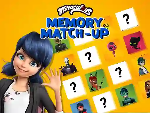 Miraculous Memory Match Up — free online game