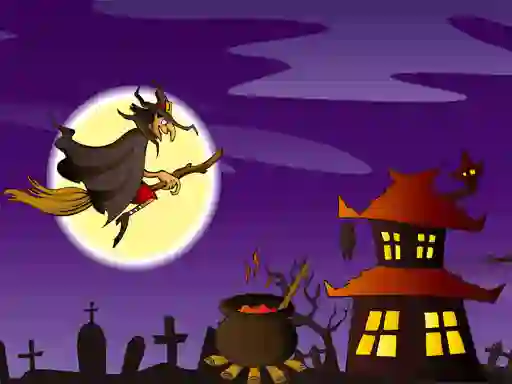 Halloween Illustrations Jigsaw Puzzle — free online game