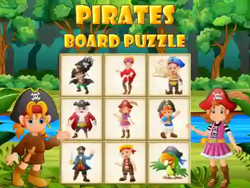 Pirates Board Puzzle — darmowa gra online