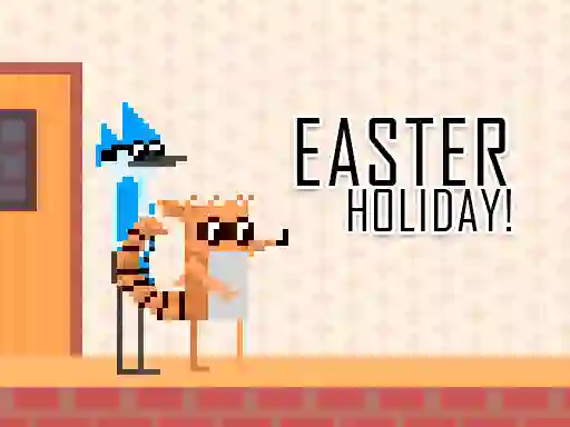 Mordecai and Rigby Easter Holiday — free online game