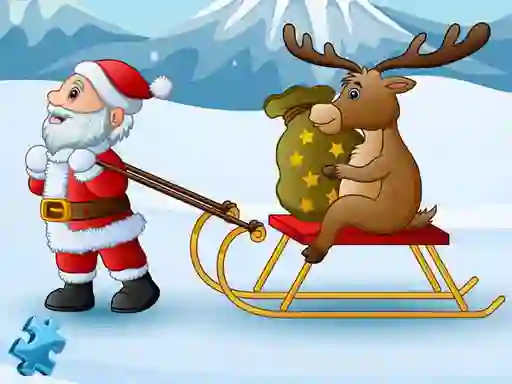 Funny Santa Jigsaw — free online game