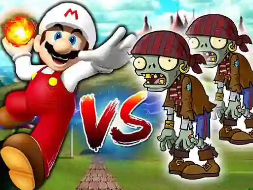 Fat Mario vs Zombies — free online game