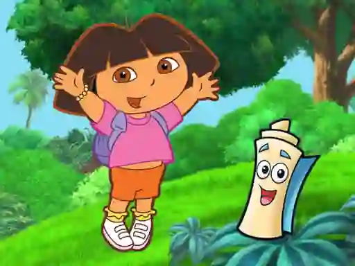 Dora Hidden Maps — free online game