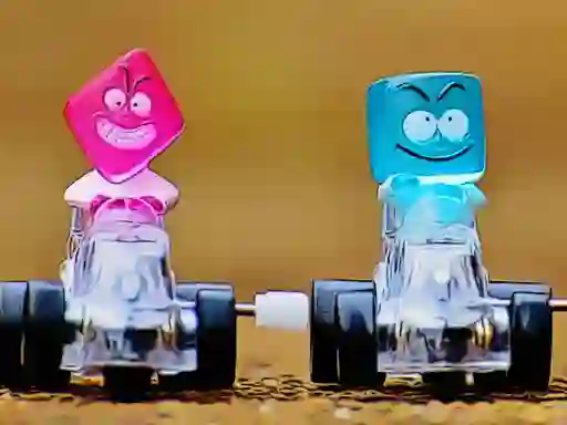Funny Racing Cars Puzzle — free online game