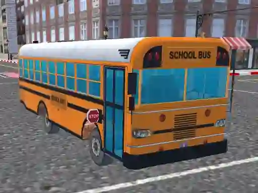 Bus School Park Driver — free online game