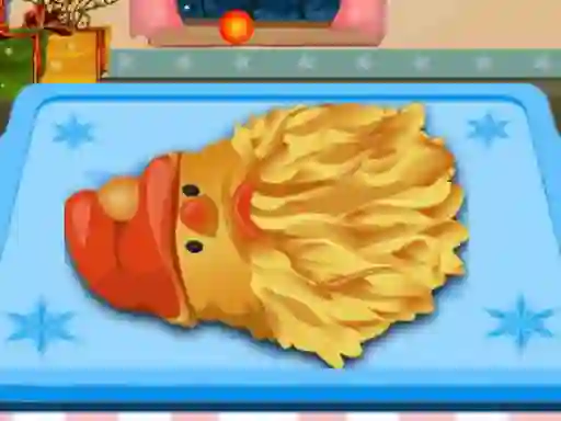 Cooking Golden Santa Bread — free online game