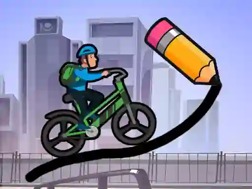 Draw The Bike Bridge — free online game
