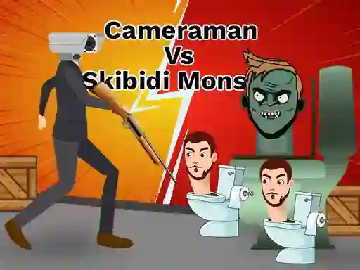 Cameraman vs Skibidi Monster: Fun Battle — free online game