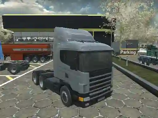American 18 Wheeler Truck Sim — free online game