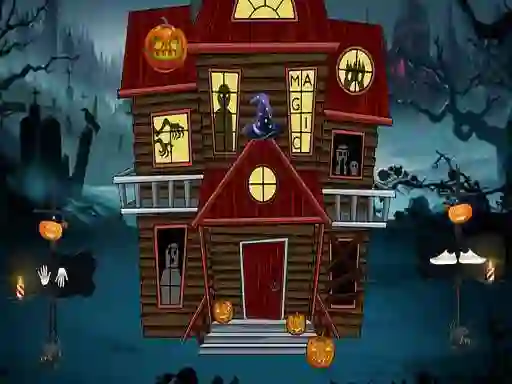 Halloween Magic Lady Escape — free online game