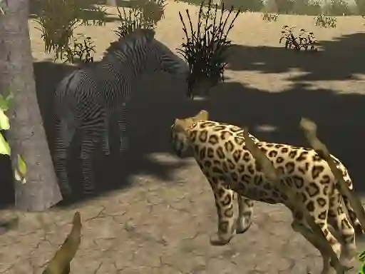 African Cheetah Hunting Simulator — free online game