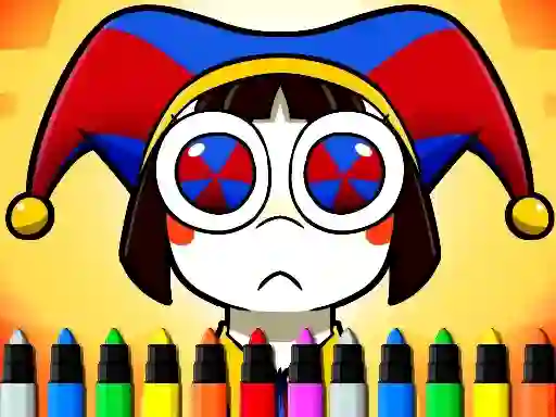 Digital Circus Coloring Adventure — free online game