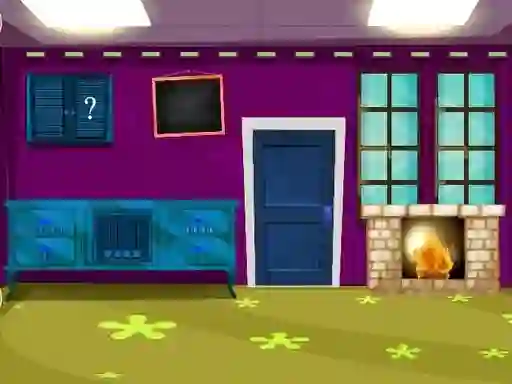 Purple House Escape — free online game