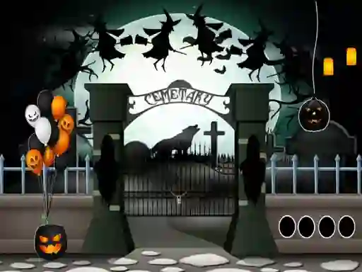 Halloween Cemetery Escape 2 — free online game