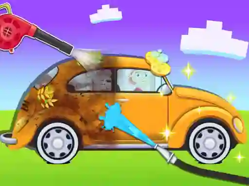 My Little Car Wash — free online game