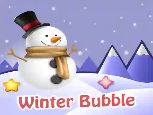 Winter Bubble Game — free online game