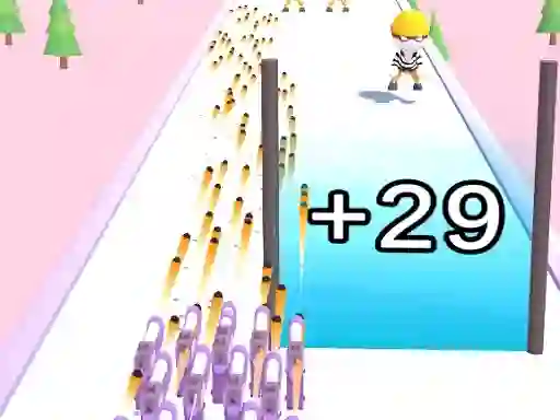 Merge Weapons Shooting 2048 — free online game