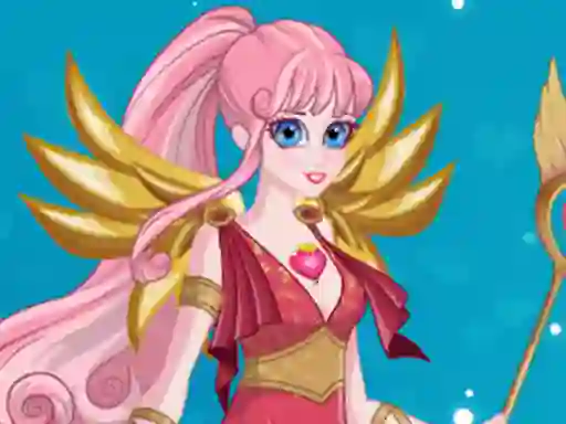 Cute Cupid is preparing for Valentine's Day — free online game