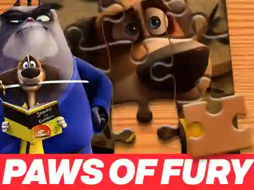 Paws of Fury The Legend of Hank Jigsaw Puzzle — free online game