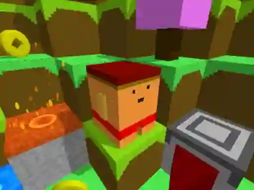 Blocky Rush Downhill – tasuta veebimäng
