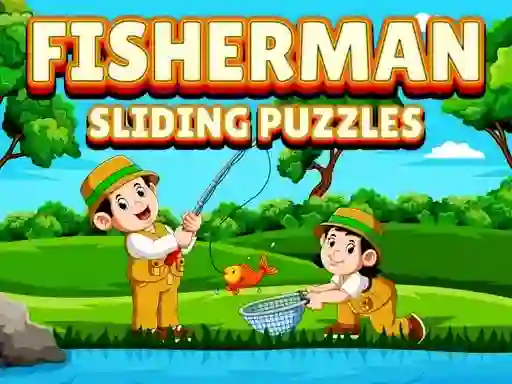 Fisherman Sliding Puzzles — free online game